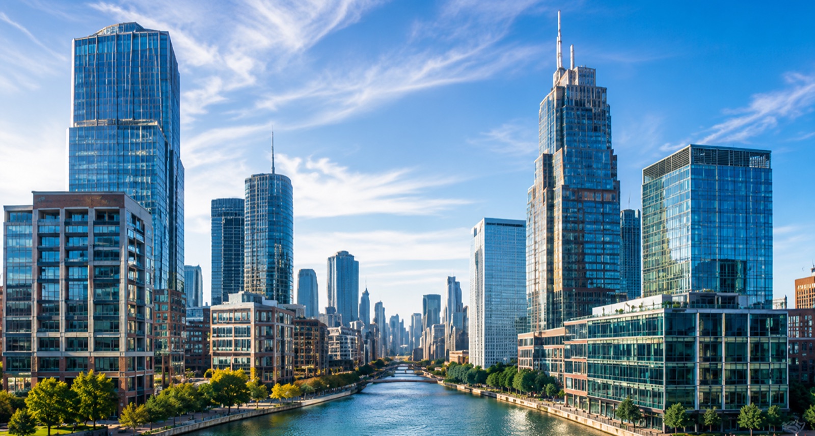 European city skyline